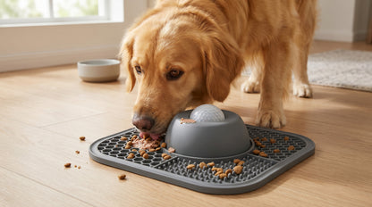 PawPuzzle™ Slow Feeder & Enrichment Tray